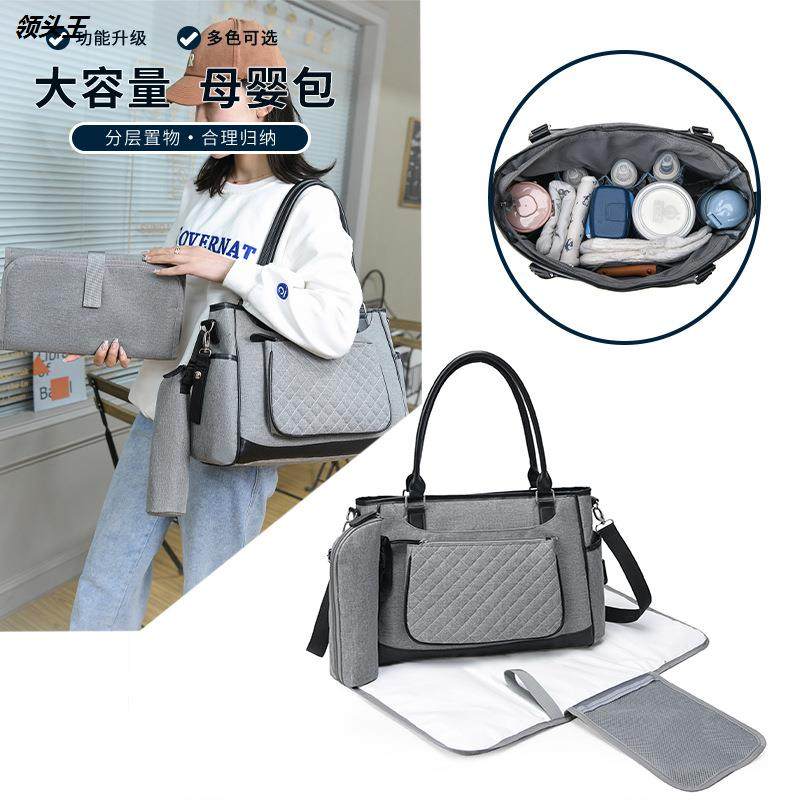 新款妈咪包韩国ins手提大容量批发日本母婴包斜挎背奶婴儿包工厂