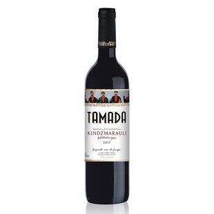 坦慕达TAMADA金兹玛拉乌利葡萄红酒半甜型酒司令格鲁吉亚法定AOC