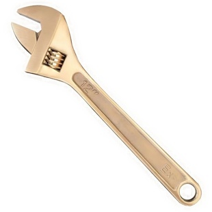 防爆活动扳手、防静电铜扳手、无火工具、铜扳手、防爆工具、铜扳