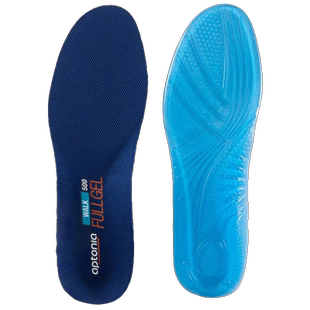 迪卡侬舒适硅胶鞋垫男 加厚吸汗运动鞋垫全掌减震篮球跑步女KIDS