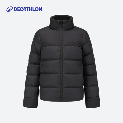 【好物体验专享/8885615】迪卡侬儿童羽绒保暖夹克鸭绒面包服外套