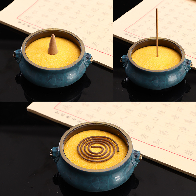 适用直供金刚明砂  圆通佛具香炉灰 香灰 家居用品填香炉用a0108