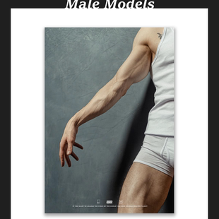 同志装 基画 饰画 内裤 M069 POSTERBOY男体海报 性感肌肉线条