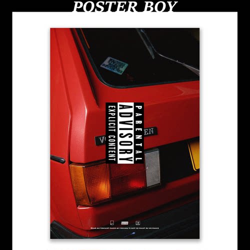 乳白色机油？/汽车装饰画/POSTERBOY/A3相片纸海报/S012