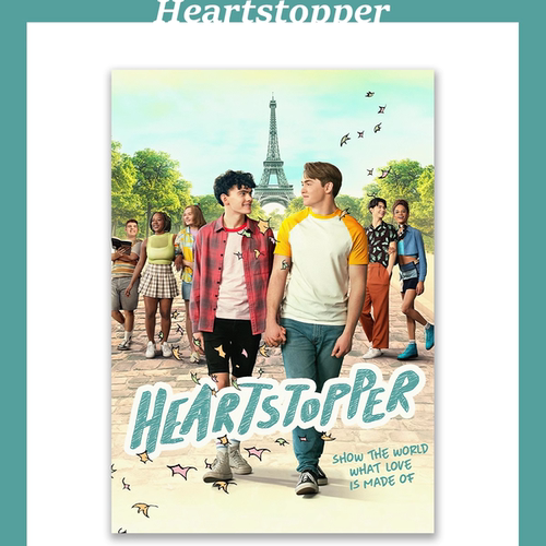 《 Heartstopper》心跳漏一拍海报/自制A3艺术纸宿舍卧室装饰画