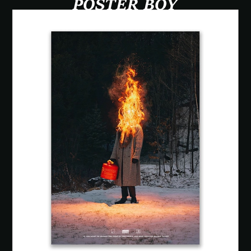 POSTERBOY创意概念自制装饰画/冬日概念摄影作品/装饰海报M124