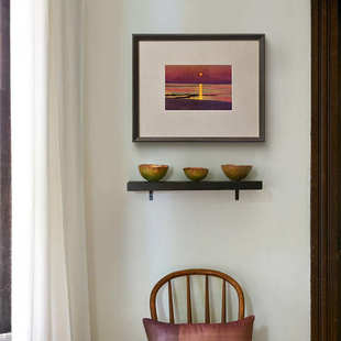 加安加丽小众艺术复古装饰画客厅餐厅中古挂画玄关背景壁画墙画