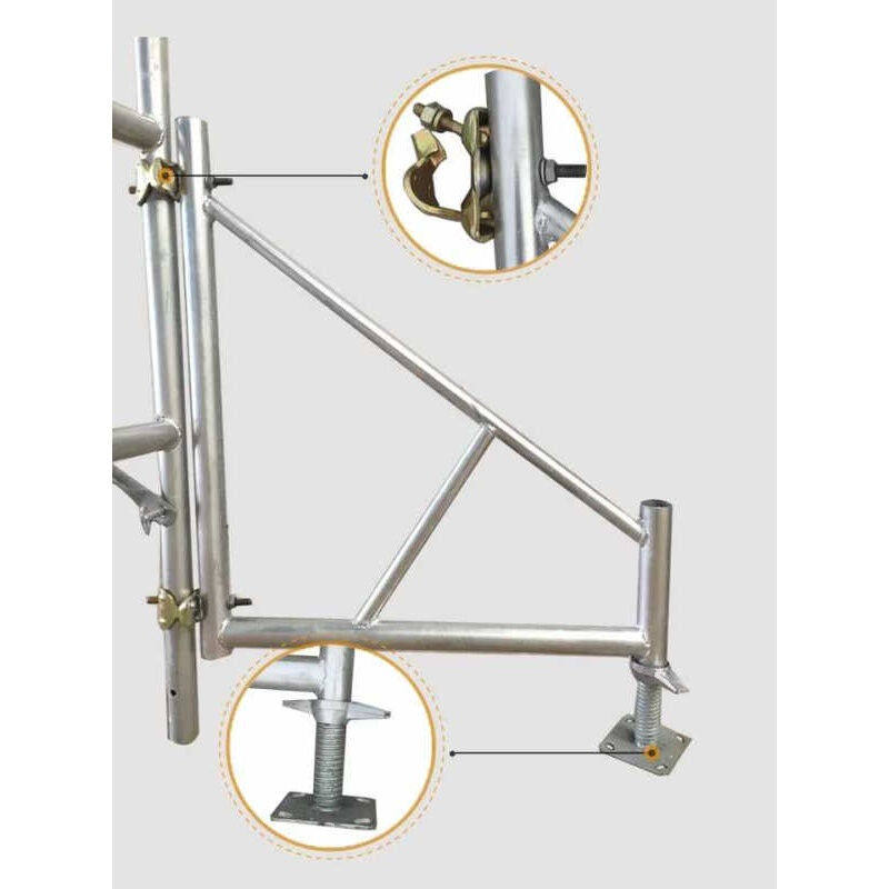 定制建筑移动脚手架脚手架三角架稳固支撑脚手架斜支撑脚手架配