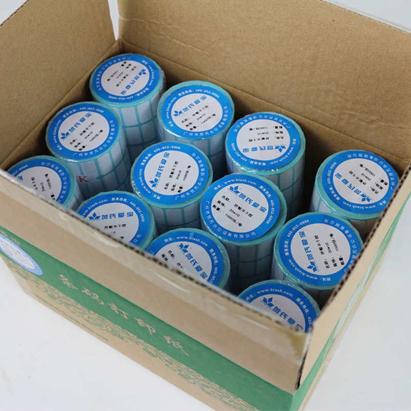 贺氏爱宝40*30mm*500张/卷 热敏不干胶条码纸 标签打印纸 24卷/箱