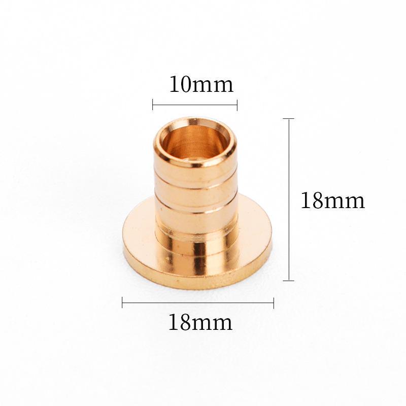 黄铜香插 粗细 中烟通用型香座 家用供奉插烟座爆款
