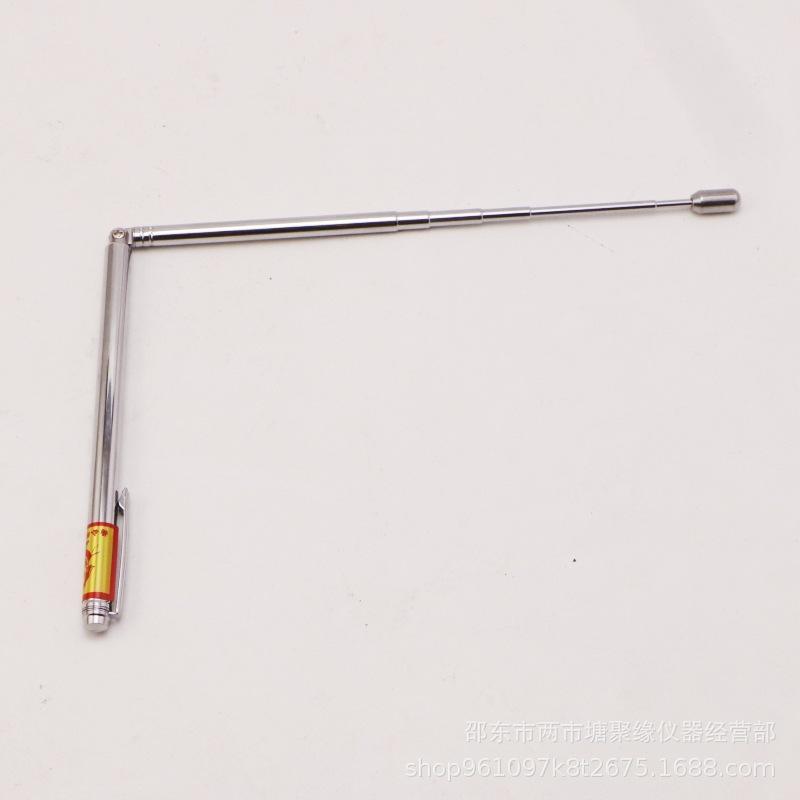 厂家直供纯铜天线伸缩式折叠便携式寻龙尺探测棒水脉仪棒爆款