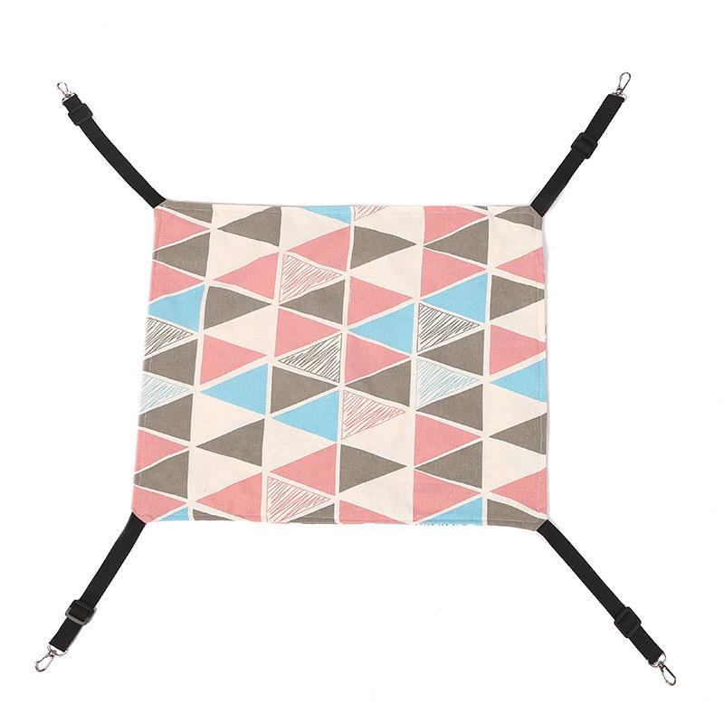 宠物吊床猫挂窝铁笼固定宠物床可拆洗猫咪狗狗晒太阳吊床夏季爆款