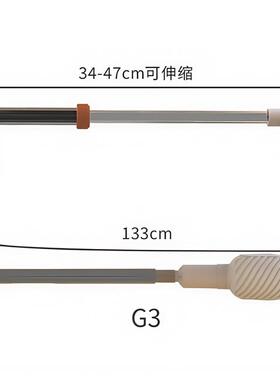 QANVEE仟锐鱼缸换水器多功能手动吸水鱼缸刷清理鱼粪排污工具爆款
