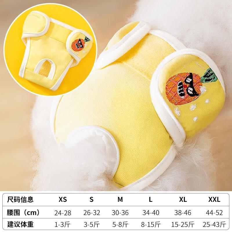 狗狗生理裤母狗专用泰迪姨妈巾经期卫生裤比熊防骚扰纸尿裤尿爆款