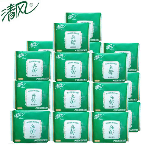 清风六神联名BWB16S清凉湿巾16片/包清凉湿巾外出便捷装多省包邮