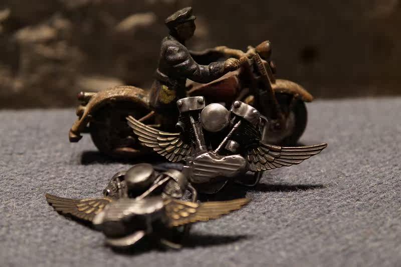 hippodrome studio  指节翼银铜腰带扣(中号)