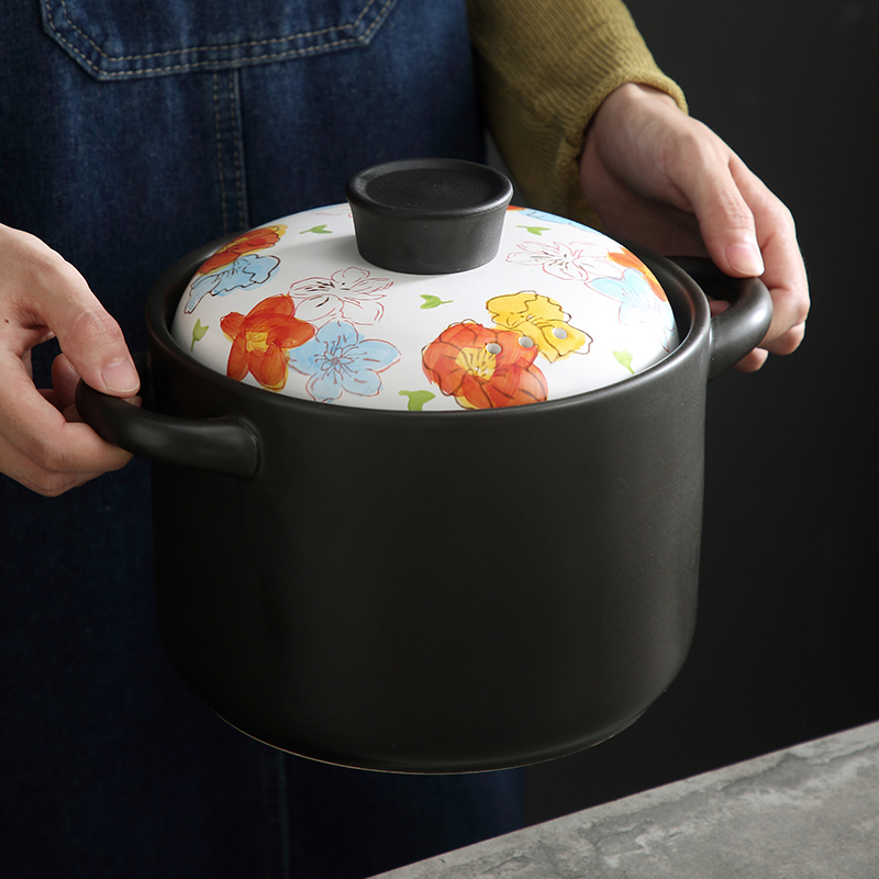 明火燃气陶瓷耐高温煲仔饭砂锅