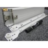 蓝堡橱柜家具五金抽屉侧板轨道滑轨超静音缓冲导轨滑轨侧轨钢板抽