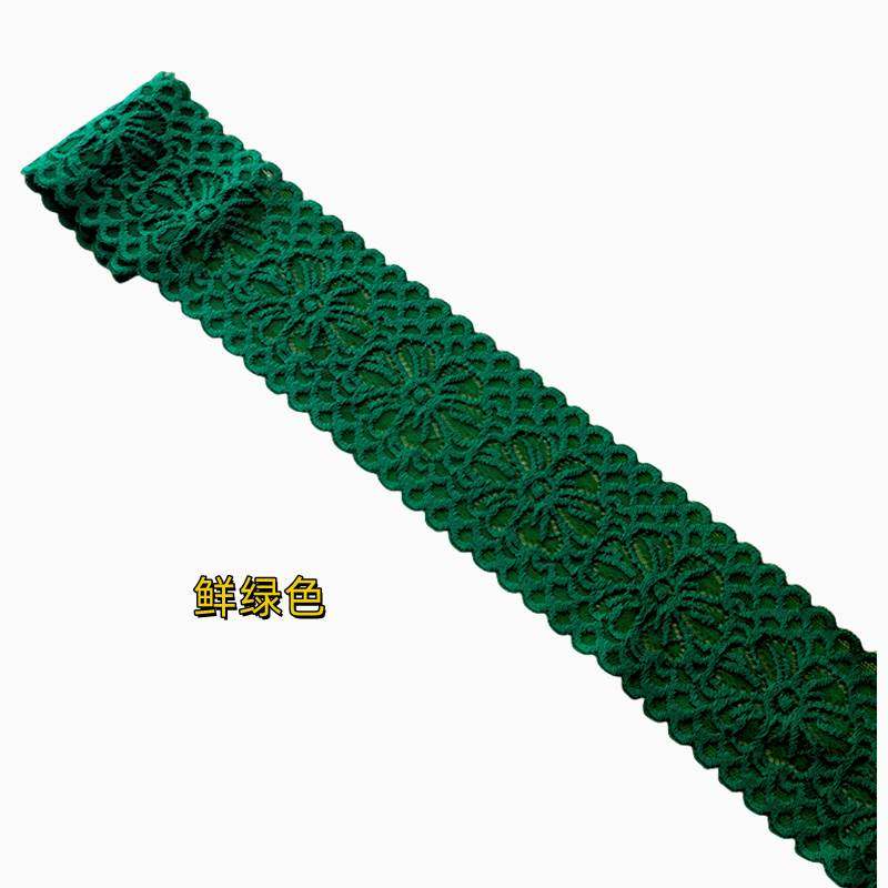 蕾丝花边领口弹力衣服两侧加宽辅料服装裙子下摆辅料加厚装饰边布