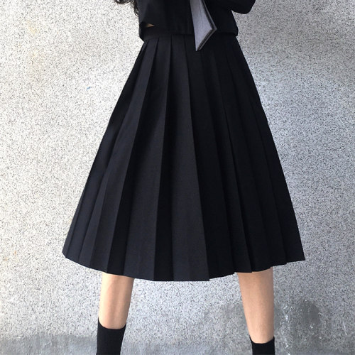 日系不良正版长裙有口袋jk制服