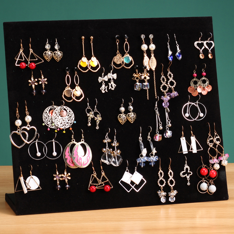 绒布耳钉耳饰展示架子珠宝首饰