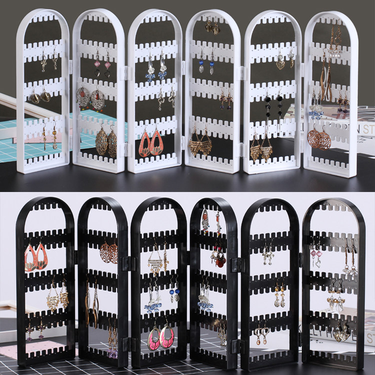 240孔塑料耳钉耳环展示架 创意屏风首饰架 饰品挂架 耳饰收纳架子,饰品/流行首饰/时尚饰品新,首饰展示架,淘宝优惠券,粉丝福利购,淘宝优惠卷
