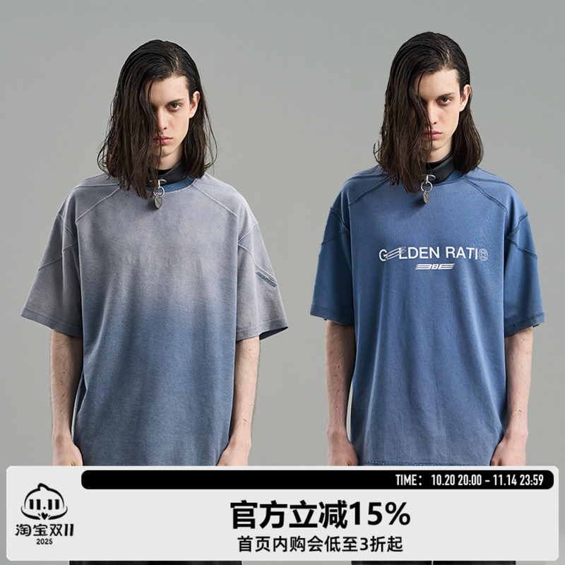 字母印花短袖BLINDNOPLAN
