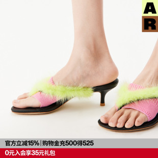 AR比基尼半掌分趾袜人字拖防滑前脚掌袜拖鞋 袜女露趾指尖袜防磨脚