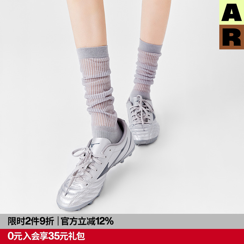 AR轻盈堆堆袜miu系芭蕾风棉底卡丝袜薄2025新款小腿袜秋显瘦长袜