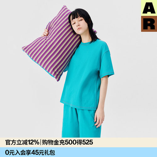纯棉家居服套装可外穿夏