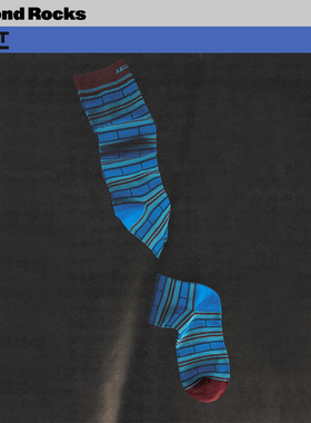 【胶囊系列】AR x FIRST青年影展联名合作款小腿袜蓝色美腿显瘦女