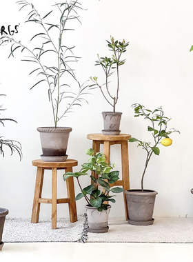 Bergs Potter 暮云灰系列 宝格仕丹麦设计北欧花卉绿植室内花盆