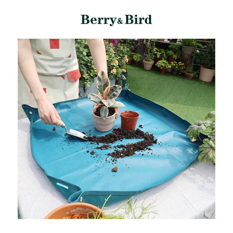 Berry&Bird园艺地垫移栽换土操作垫子防水加厚家用换盆种植BB工具,鲜花速递/花卉仿真/绿植园艺,铲子,淘宝优惠券,粉丝福利购,淘宝优惠卷