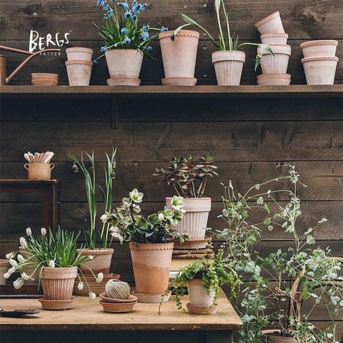 Bergs Potter 蔷薇粉系列 宝格仕丹麦设计北欧花卉绿植室内花盆