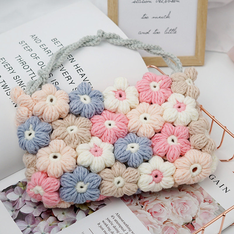 菲菲姐家手工编织包包手织材料包