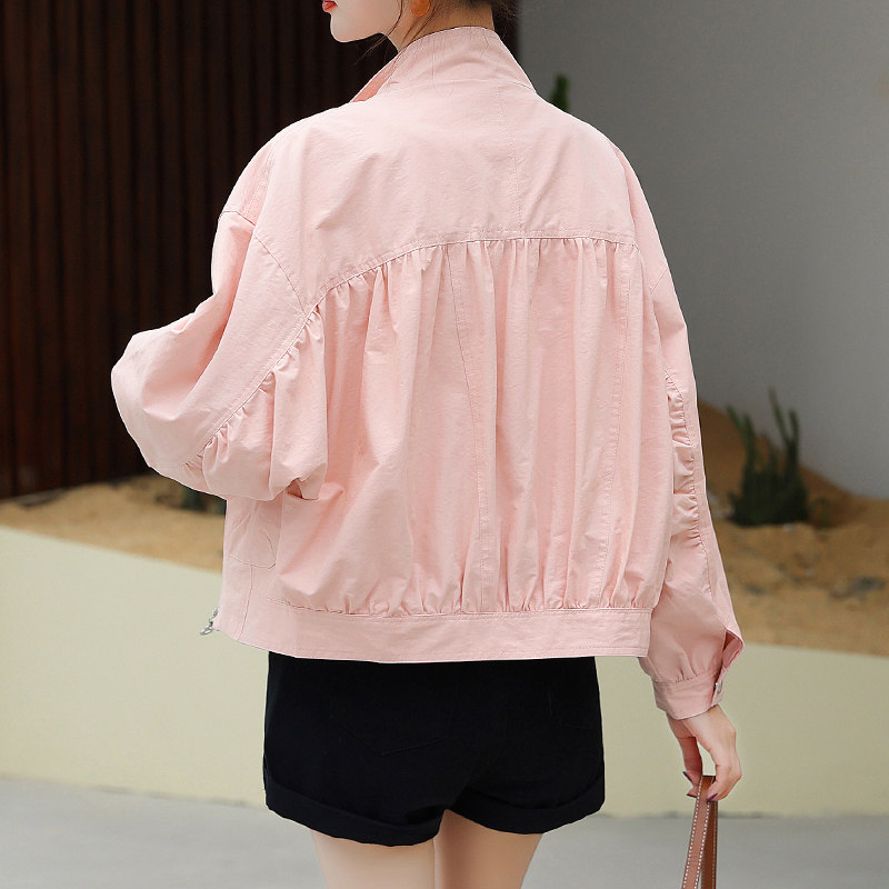 新时代百搭宽松棒球服女士外套