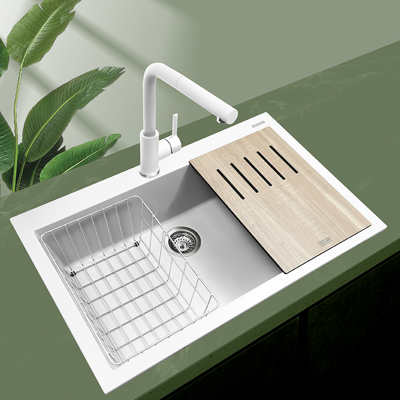 艾乐琪elleci奎德花岗岩水槽厨房