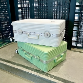 日本SMO 原创铝框行李箱男高颜值拉杆箱女旅行箱大容量学生密码 箱