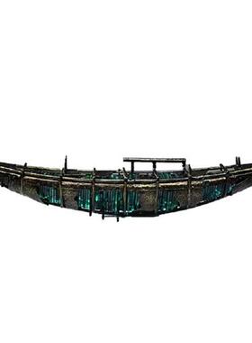 创意镂空小船古铜色透明亚克力家居饰品摆件商业售楼处大型雕塑