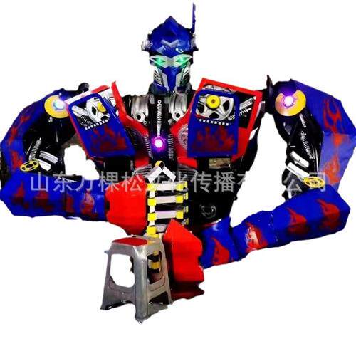 大型变形金刚模型网红大黄蜂擎天柱巨型铁艺变形金刚展览模型