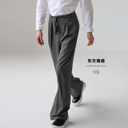 乱山昏东方雅痞新中式休闲裤