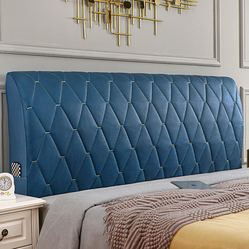 床头罩全包床头套盖布2024新款简约时尚软包科技布加厚通用床头罩,居家布艺,床头罩,淘宝优惠券,粉丝福利购,淘宝优惠卷