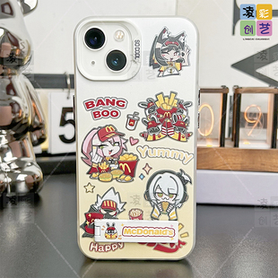 凌彩创艺游戏绝区零麦麦邦布手机壳适用苹果16promax华为mate70vivoiqoo13小米15一加ace3红米k70至尊IMD彩银