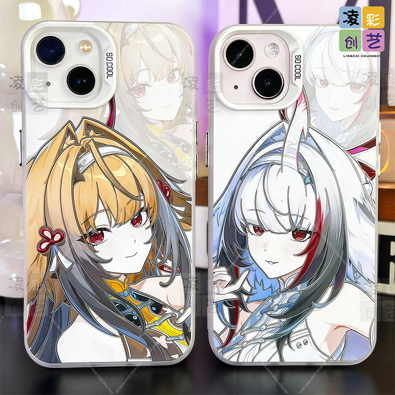 凌彩创艺绝区零叶瞬光手机壳适用苹果17promax华为vivoiqoo15小米17proma一加ace5pro红米k90promaxIMD彩银壳