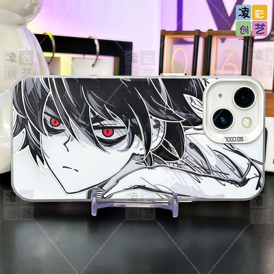 凌彩创艺动漫刺客伍六七手机壳适用于苹果16promax华为vivoiqooneo10小米15pro一加ace5红米80至尊IMD彩银壳