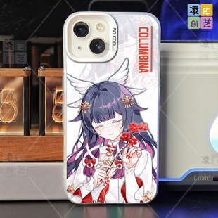 凌彩创艺原神新年少女手机壳适用苹果17promax华为vivoiqoo15小米17proma一加ace5pro红米k90promaxIMD彩银壳