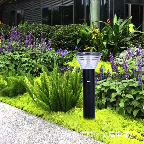 欧式庭院灯复古别墅等高杆灯室外景观灯LED防水花园灯草坪灯