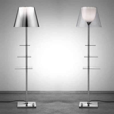 意大利Bibliotheque落地灯设计师样板房卧室客厅置物架摆件书架灯