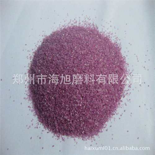郑州海旭磨料抛光研磨喷砂中铬刚玉现货高铬刚玉研磨砂铬刚玉砂