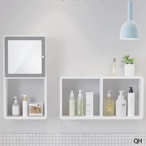 免打孔浴室置物架洗手间墙壁挂架搁板收纳层板防水多层组合整理架